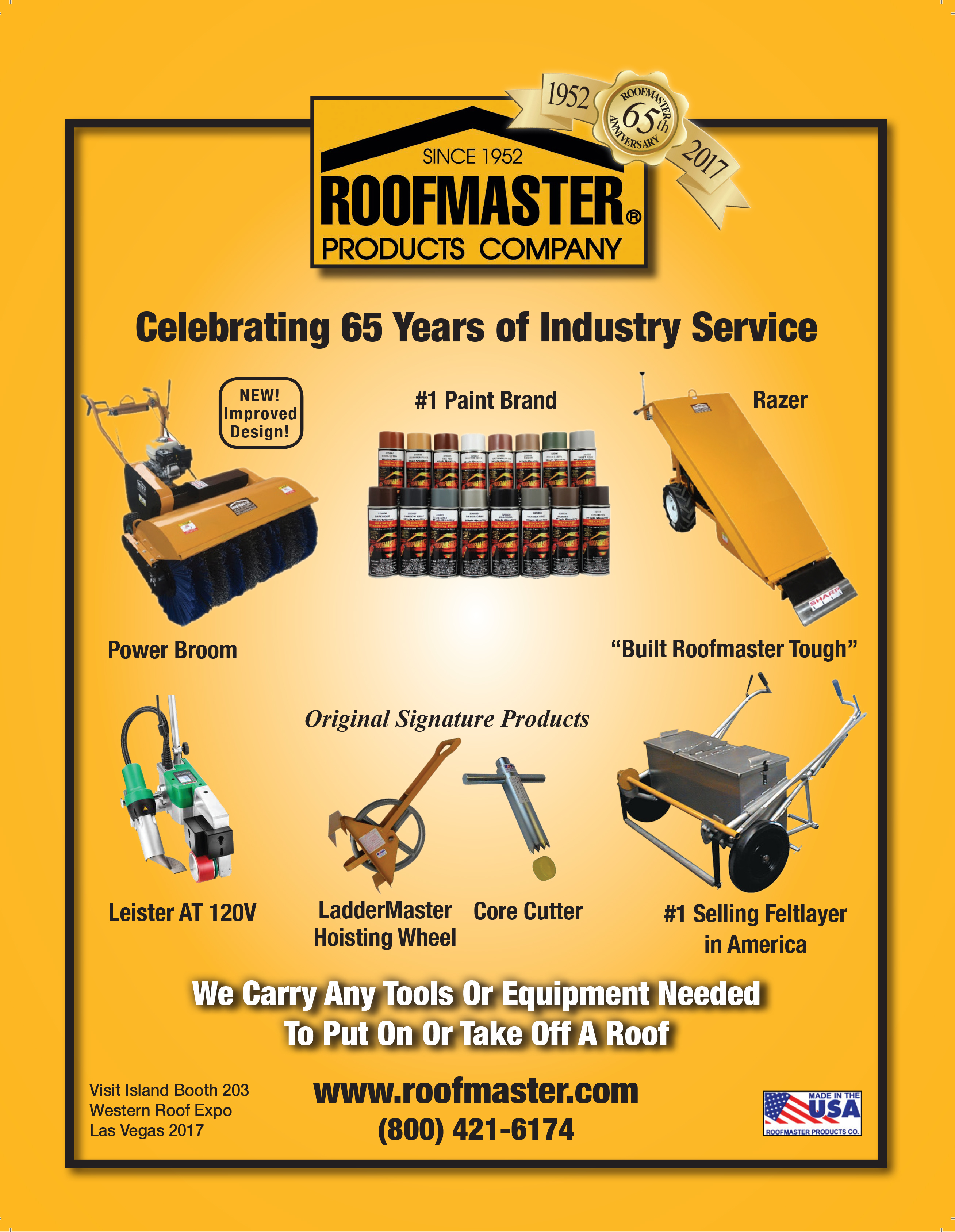 Roofmaster Manufacturer and distributor of roofing tools and equipment