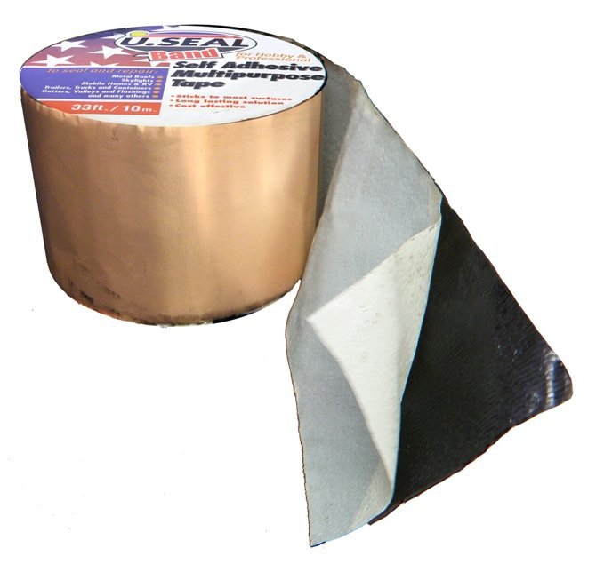 Copper Fabric Flashing