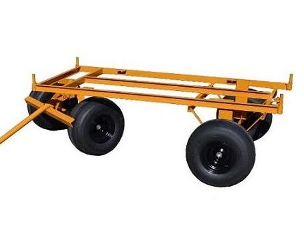 4-Wheel Heavy Duty 30 x 60 in. Material Trailer Cart, from Roofmaster