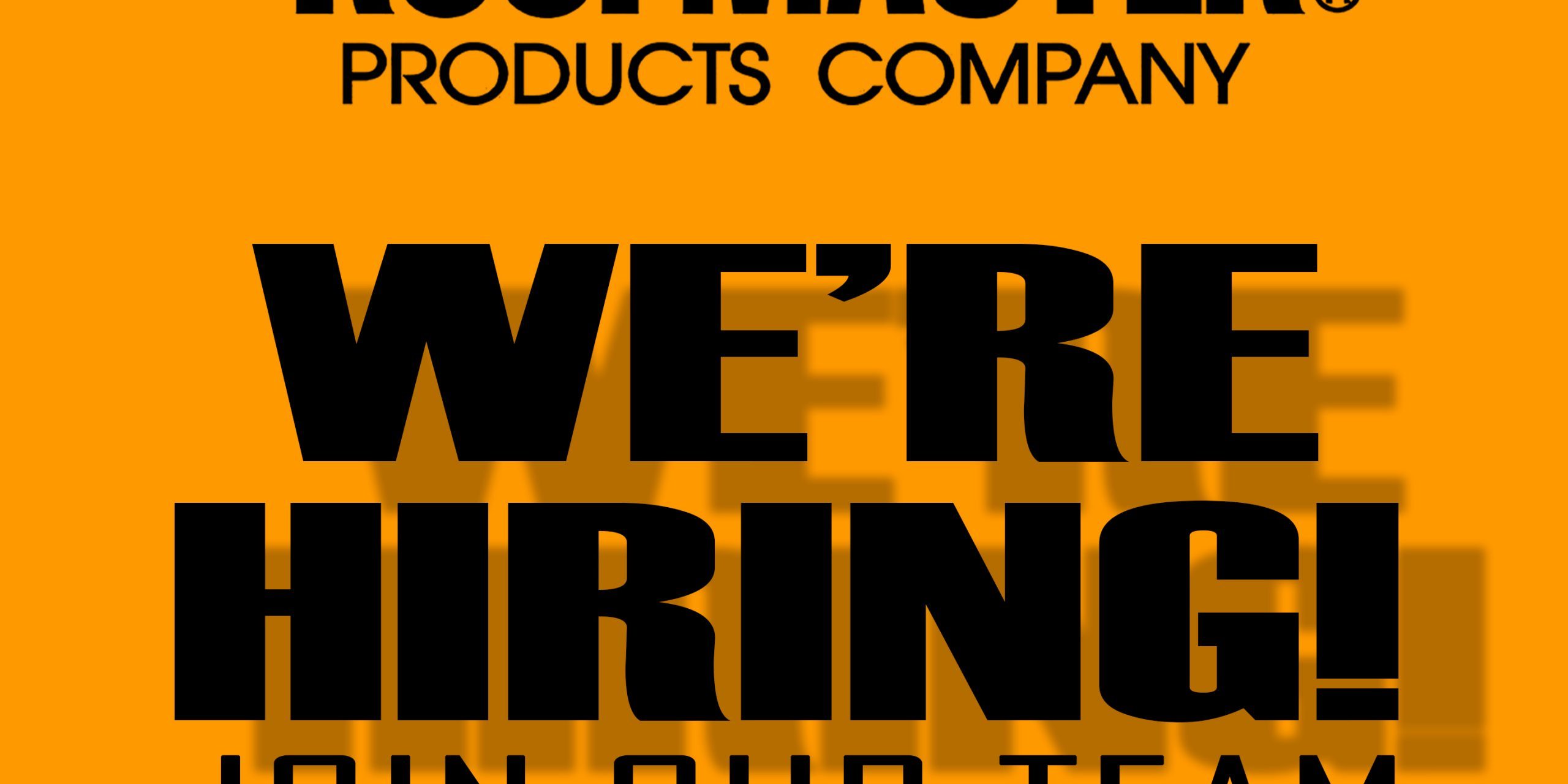 RM We’re Hiring We're Hiring